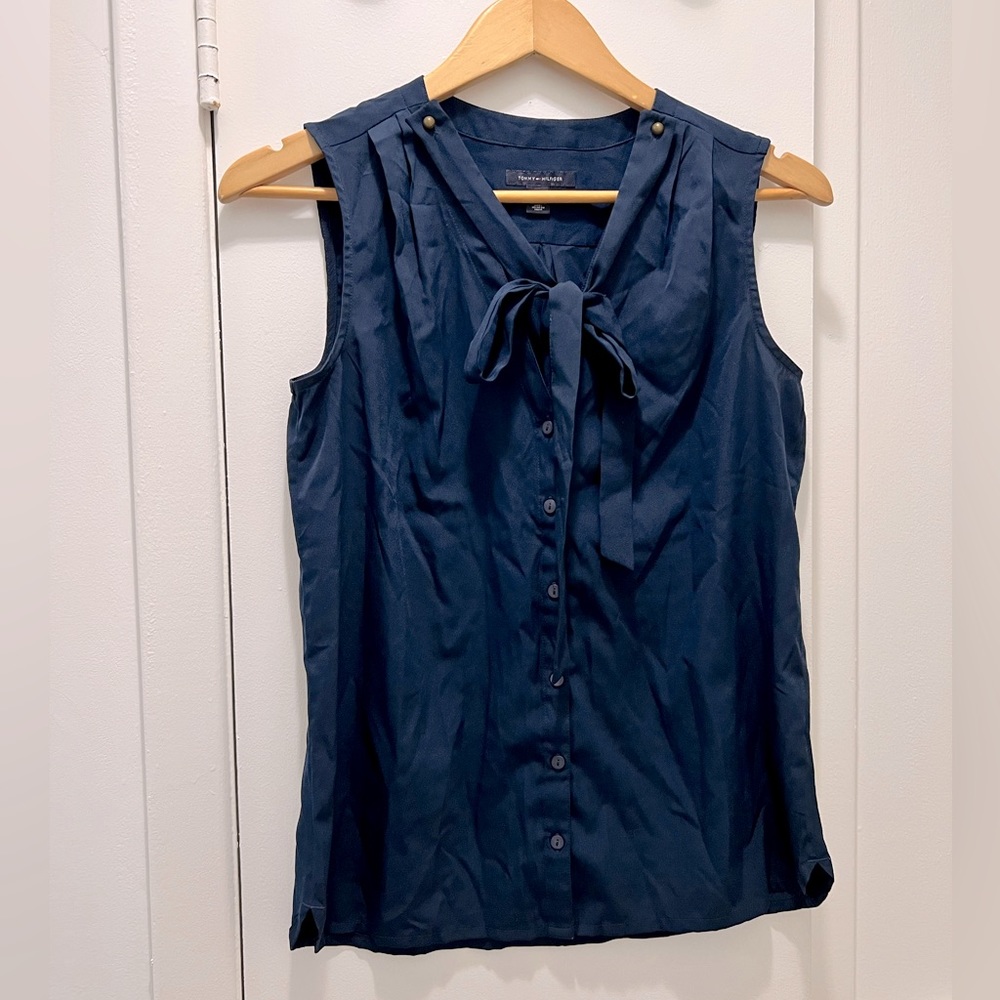 Tommy Hilfiger Bow Tie Blouse